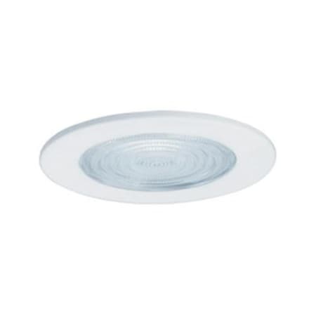 Gorgeousglow 6 in. Line Voltage Fresnel Glass Lens Recessed Lighting Trim GO80908